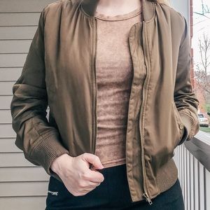 Army Green bomber jacket